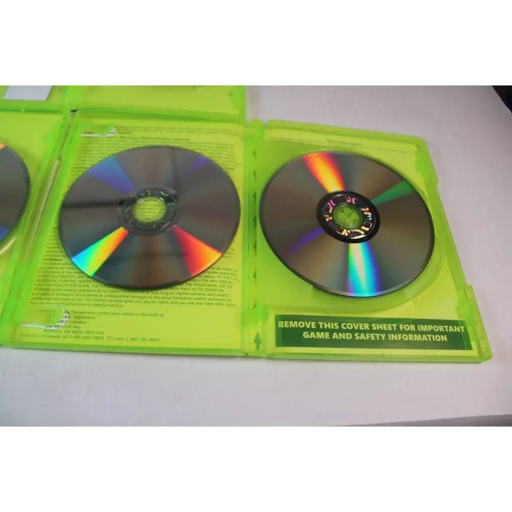 3 games: Halo, 3, 4, Halo 3 ODST (Microsoft Xbox) Authentic, tested